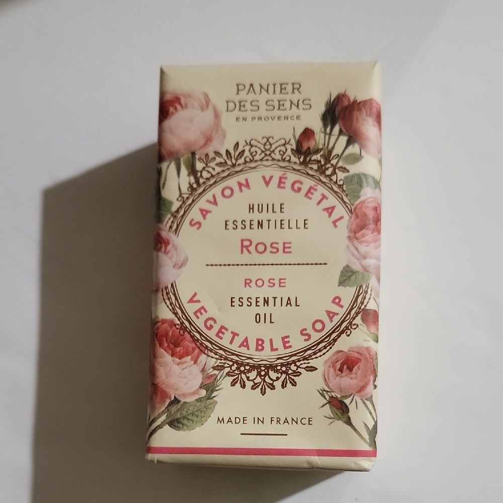 Panier Des Sens "Rose" Vegetable Soap Bar